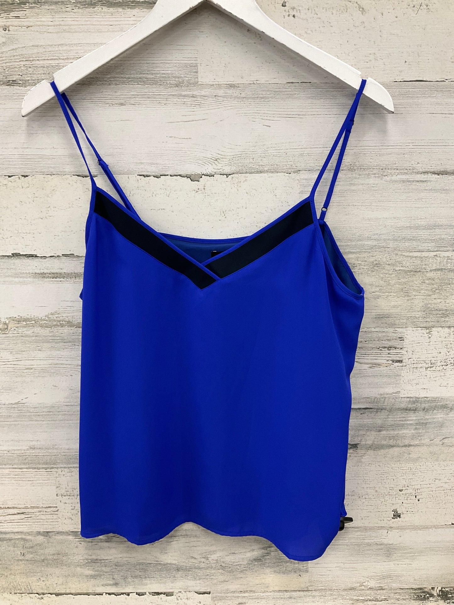 Top Sleeveless By Banana Republic In Blue, Size: M