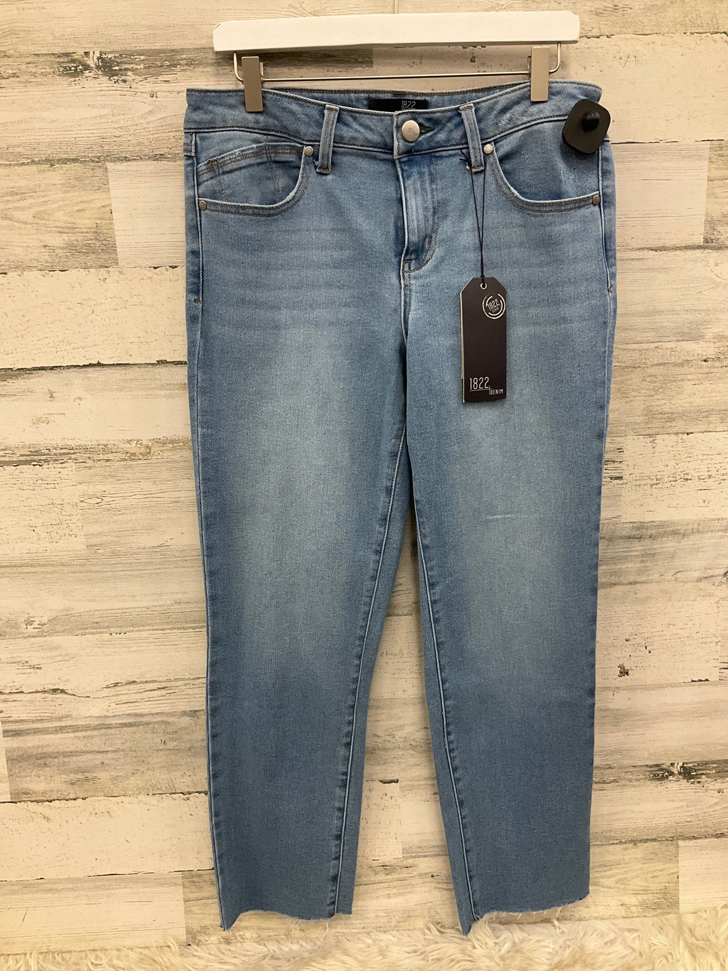 Jeans Straight By 1822 Denim In Blue Denim, Size: 10