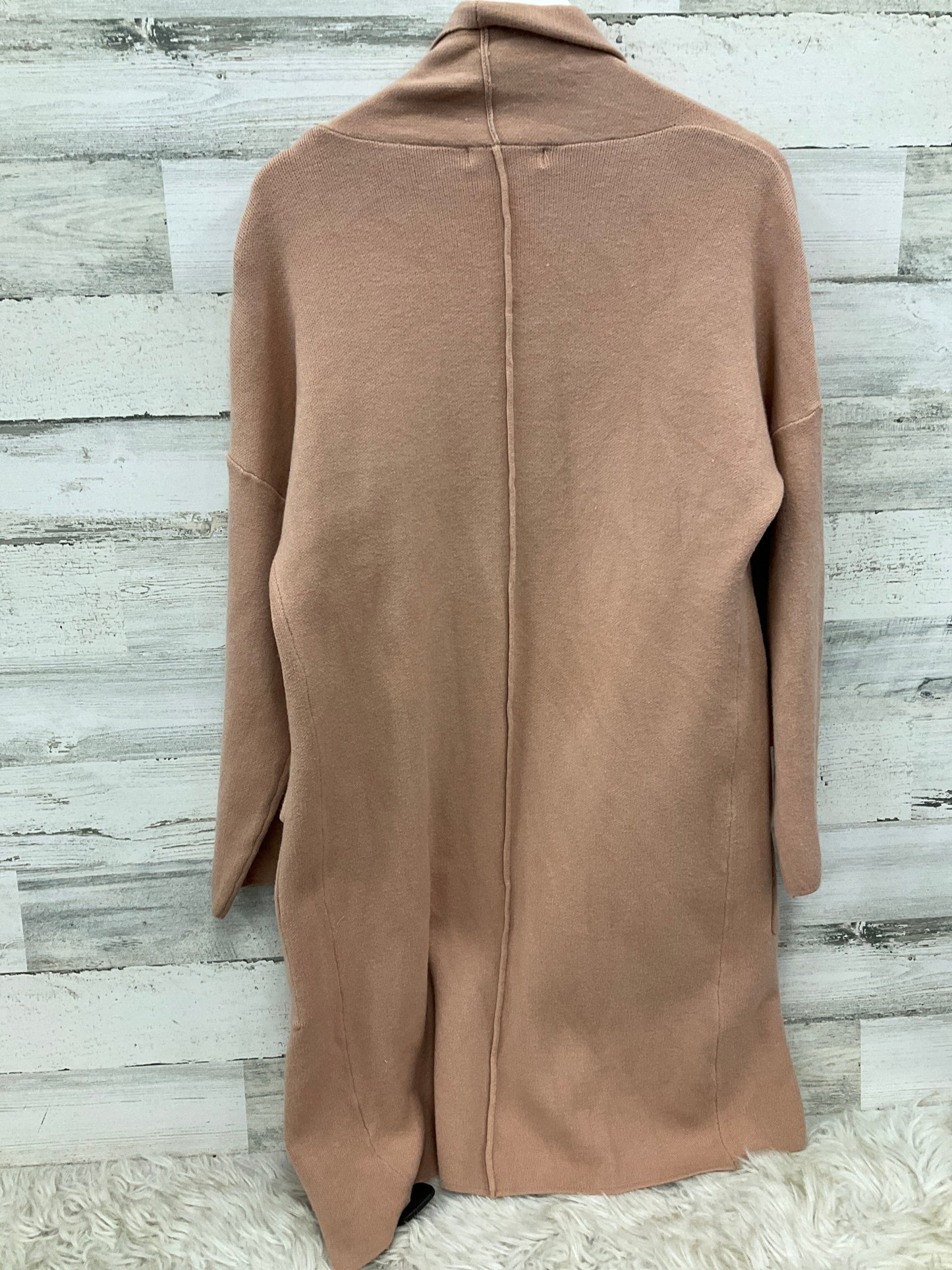 Cardigan By Clothes Mentor In Tan, Size: Xl