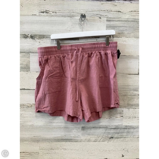 Shorts By Clothes Mentor In Pink, Size: 2x