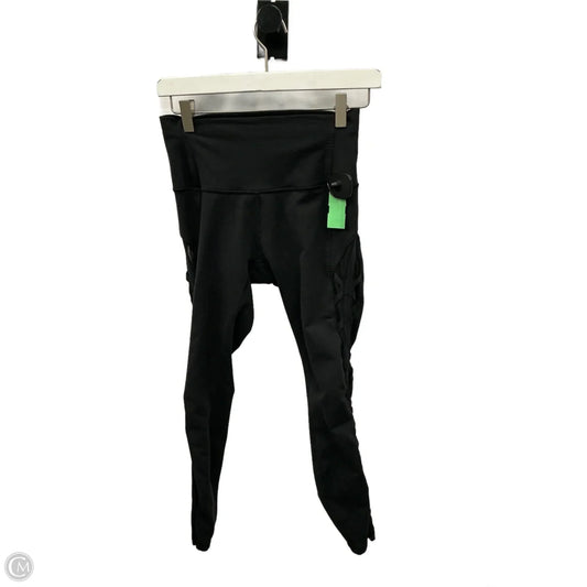 Athletic Capris By Lululemon In Black, Size: 6