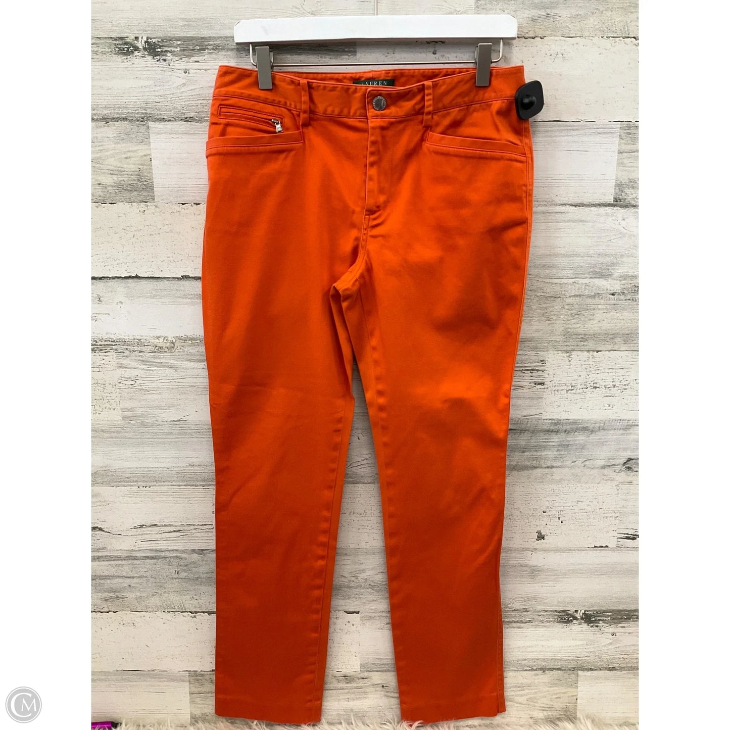 Pants Other By Lauren By Ralph Lauren In Orange, Size: 8