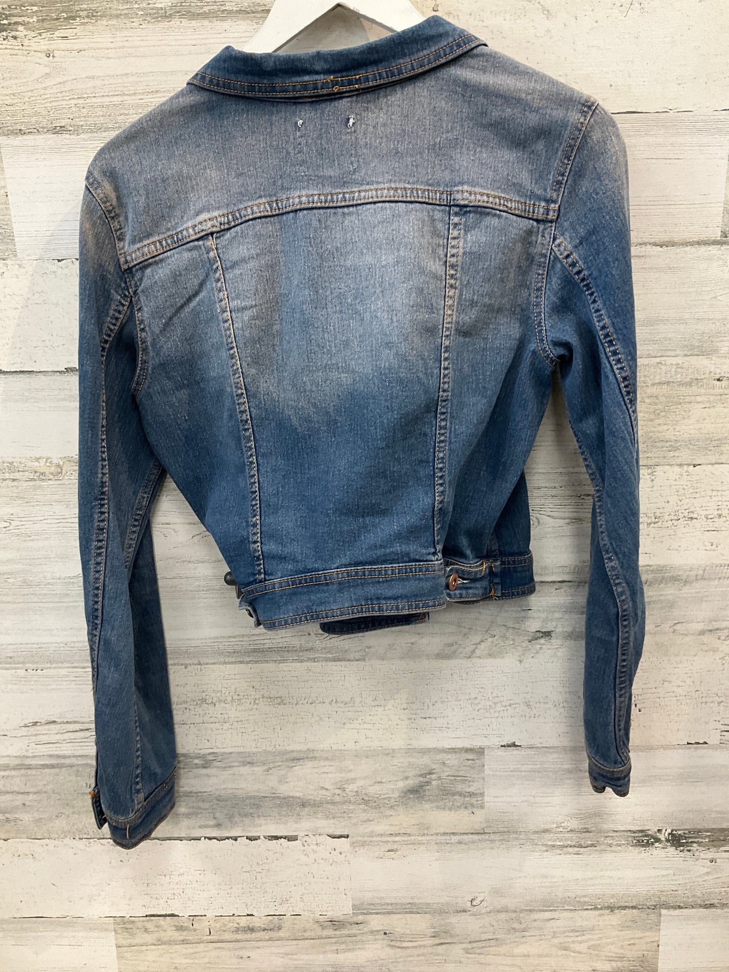 Jacket Denim By Love Tree In Denim, Size: S