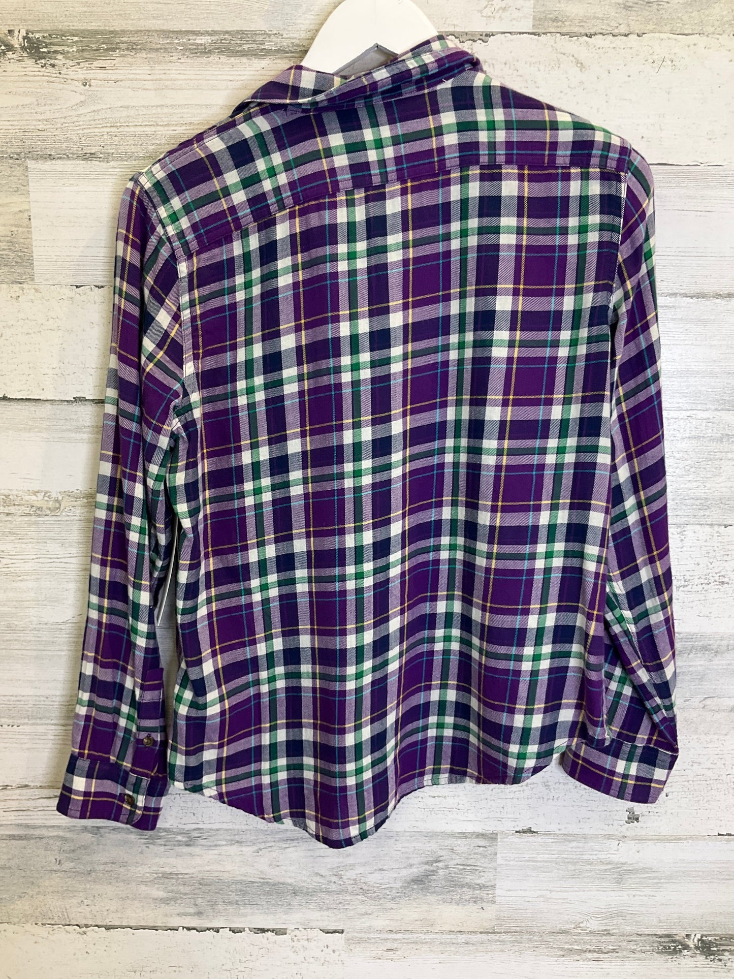 Top Long Sleeve By Chaps In Purple, Size: Petite  Medium