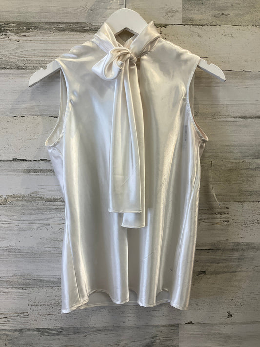 White Blouse Sleeveless Evan-picone, Size Xl