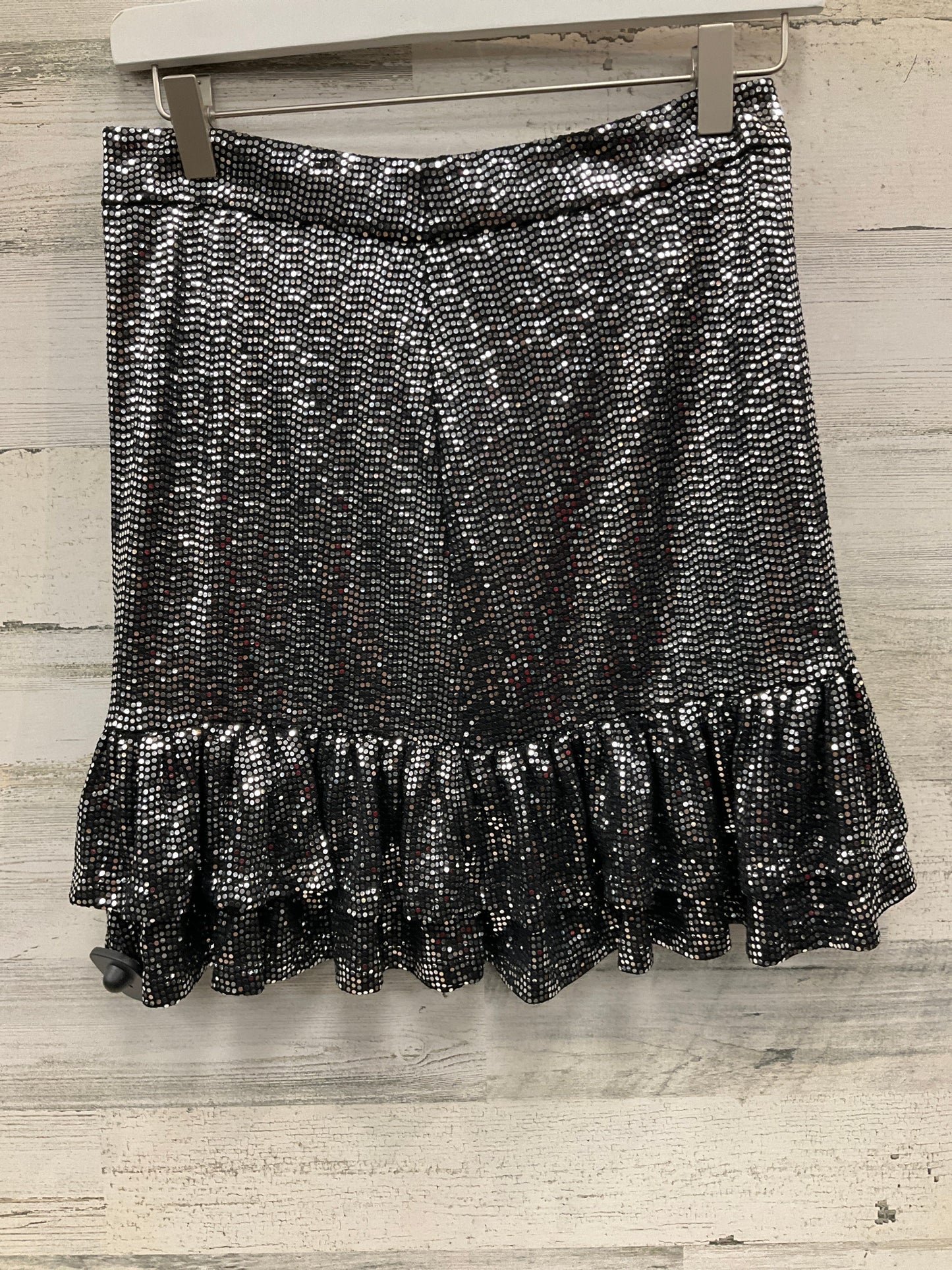 Skirt Mini & Short By Michael By Michael Kors In Silver, Size: 2