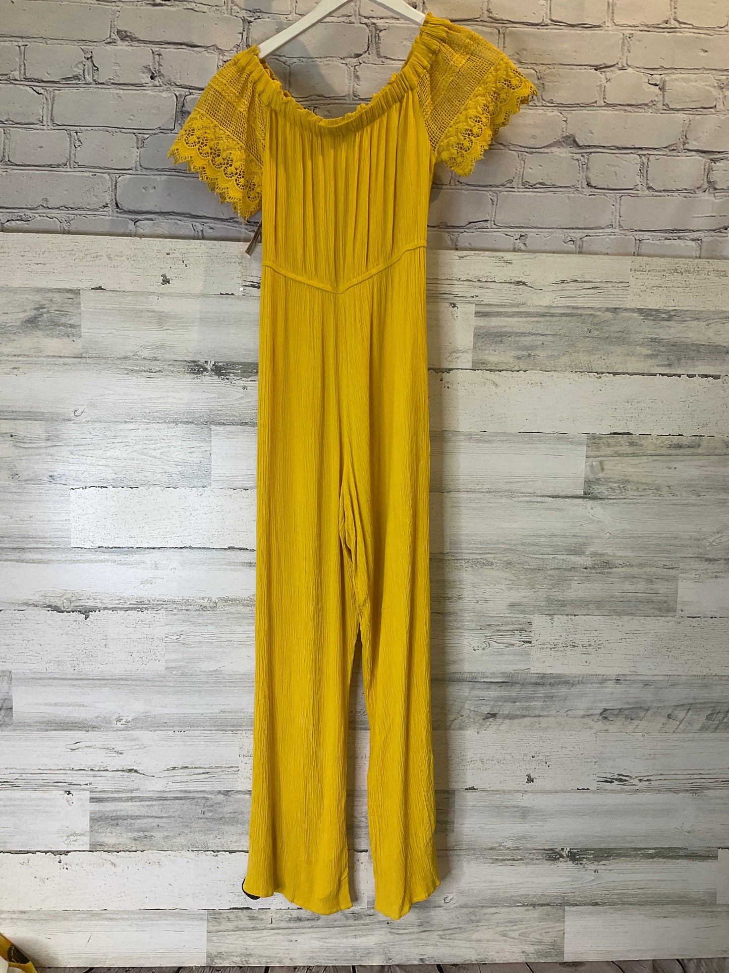Yellow Jumpsuit Blush, Size S