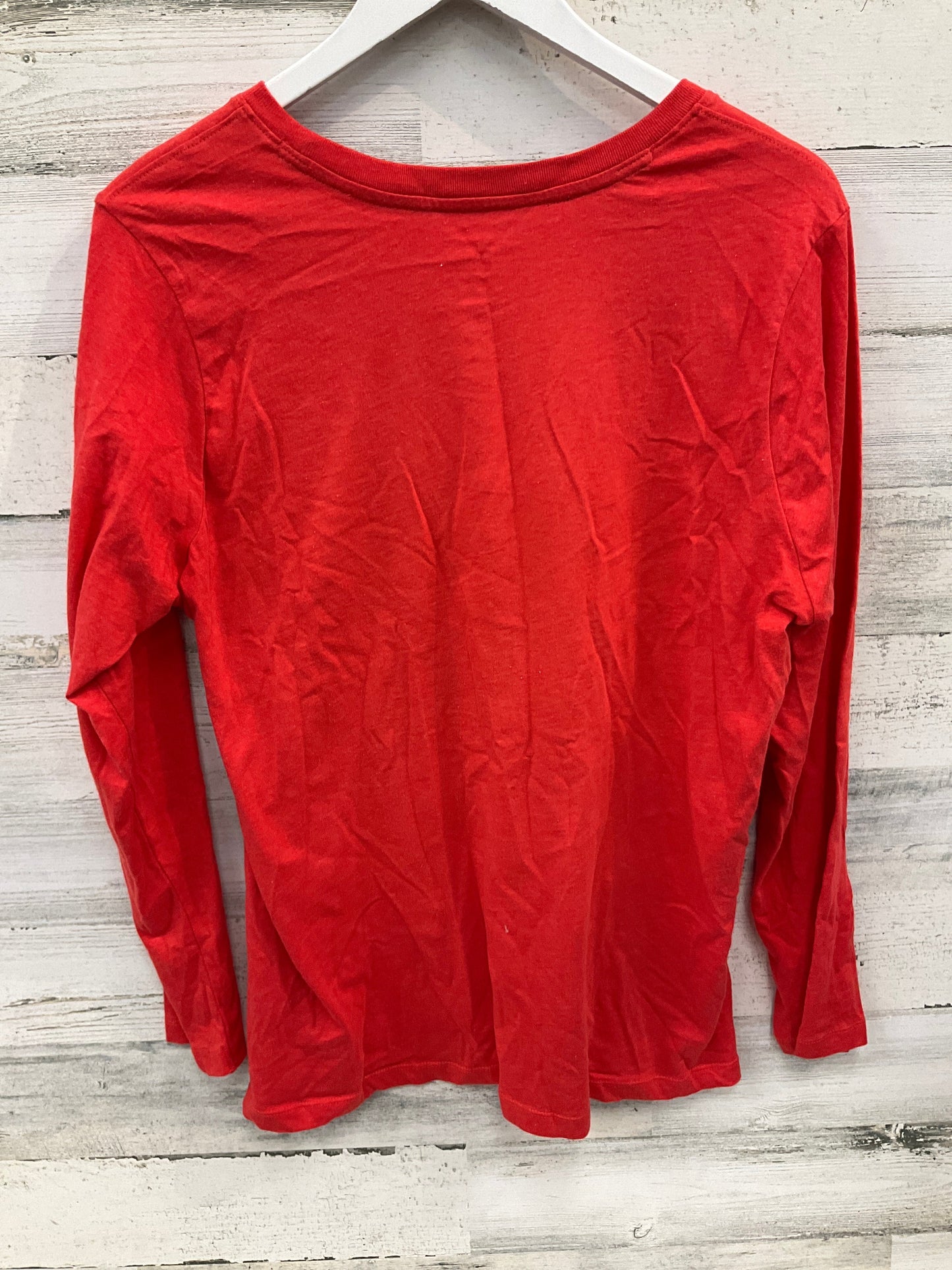 Top Long Sleeve By Vera Bradley In Red, Size: L