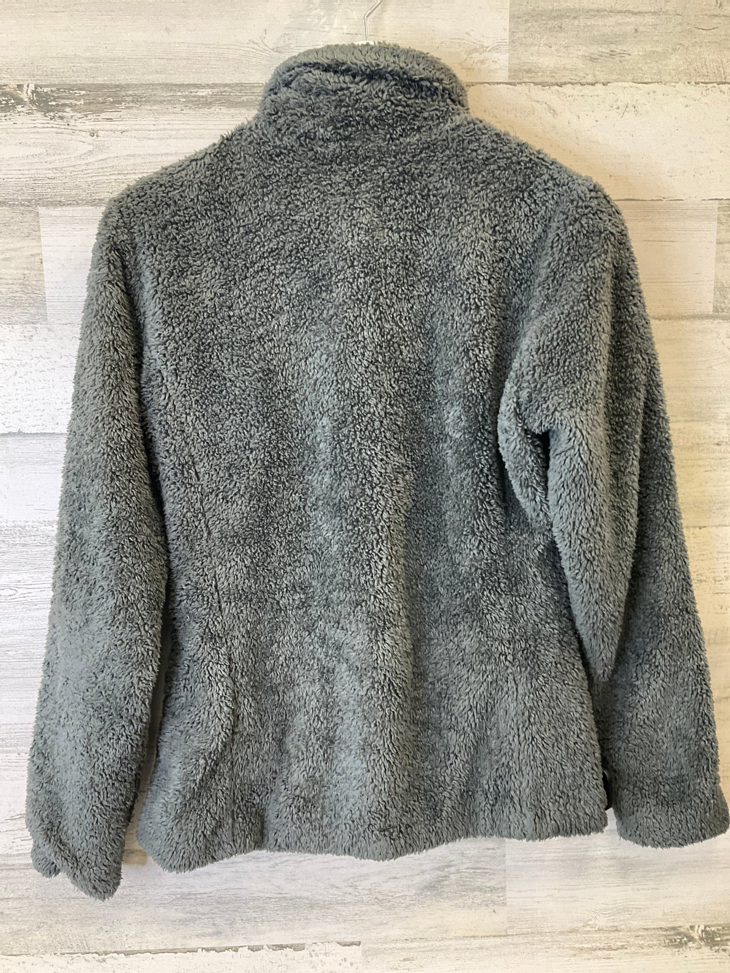 Jacket Fleece By Patagonia In Grey, Size: M