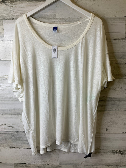 Top Short Sleeve By Old Navy  Size: 2x