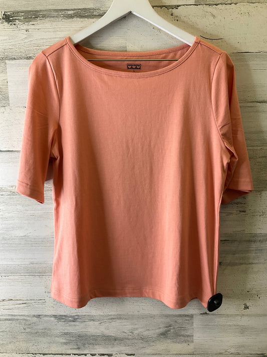 Peach Top Short Sleeve Clothes Mentor, Size S