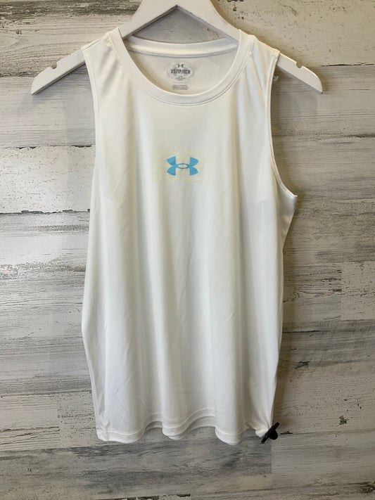 Athletic Top Short Sleeve By Under Armour  Size: Xs