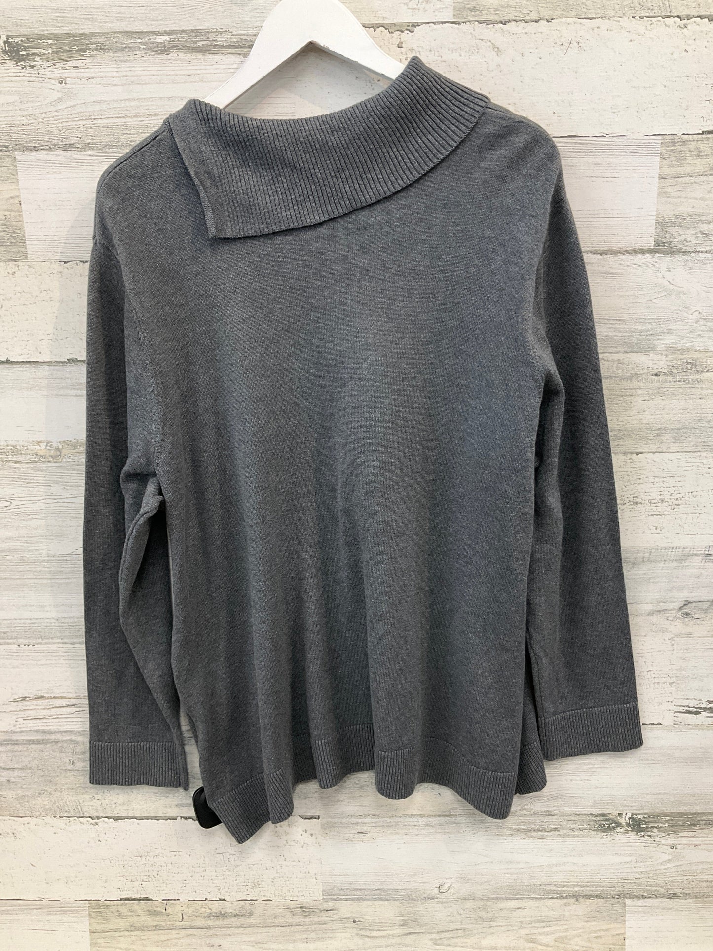 Sweater By Cj Banks In Grey, Size: 2x