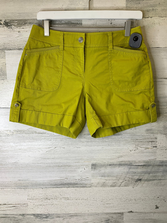 Green Shorts White House Black Market, Size 2