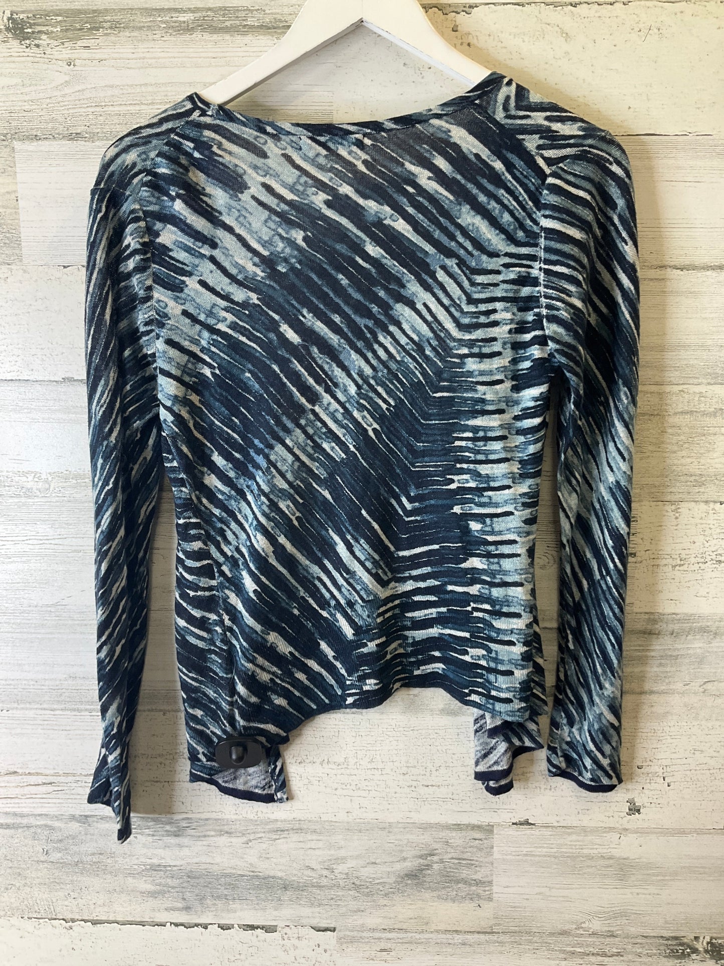 Cardigan By Nic + Zoe In Blue, Size: Xs