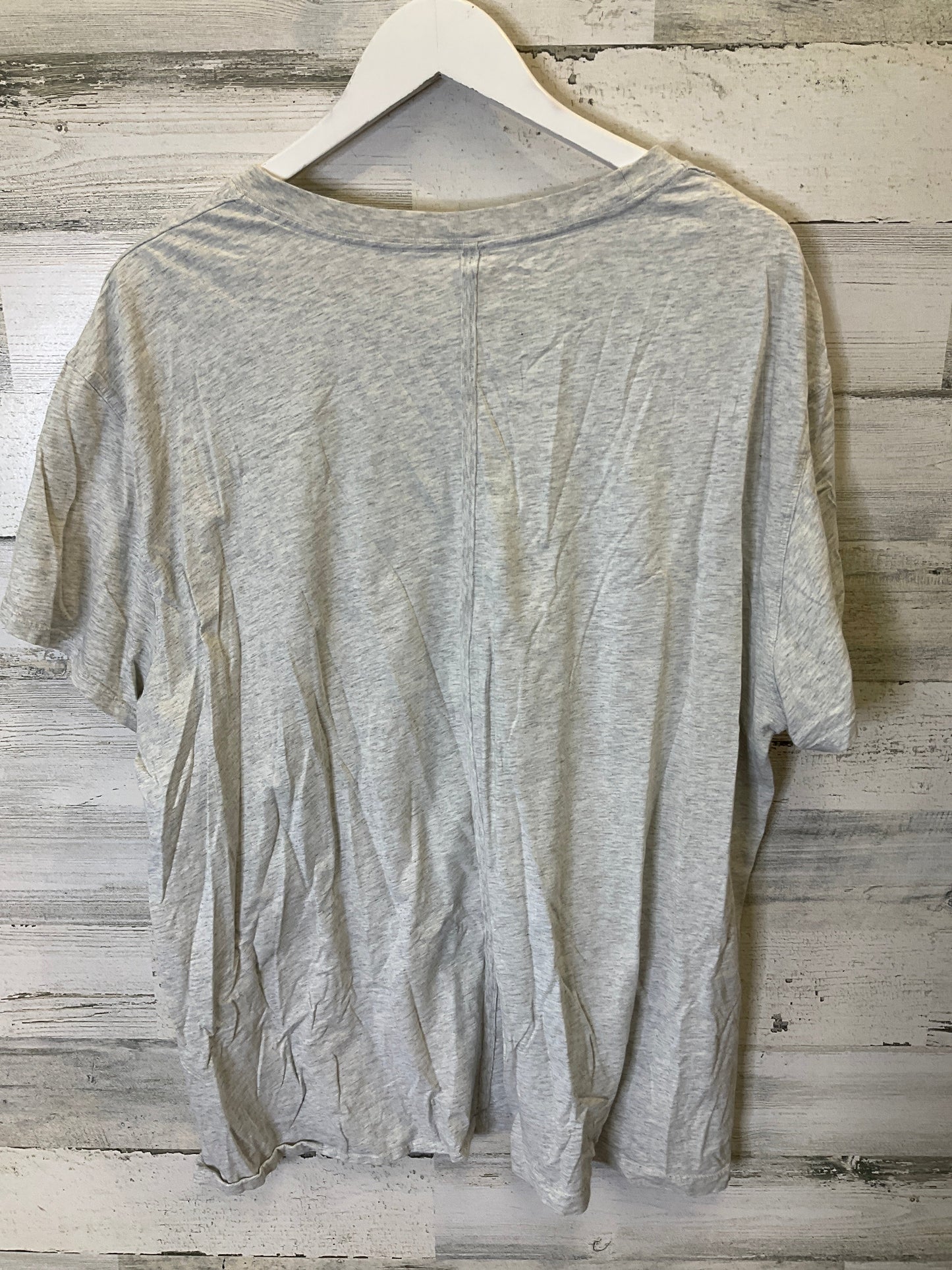 Grey Athletic Top Short Sleeve Lululemon, Size 18