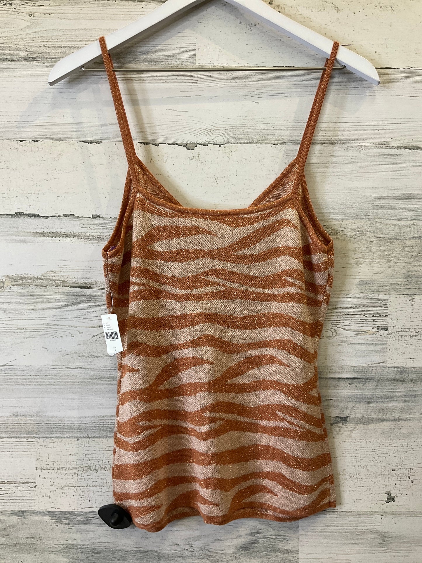 Orange Top Sleeveless Anthropologie, Size S