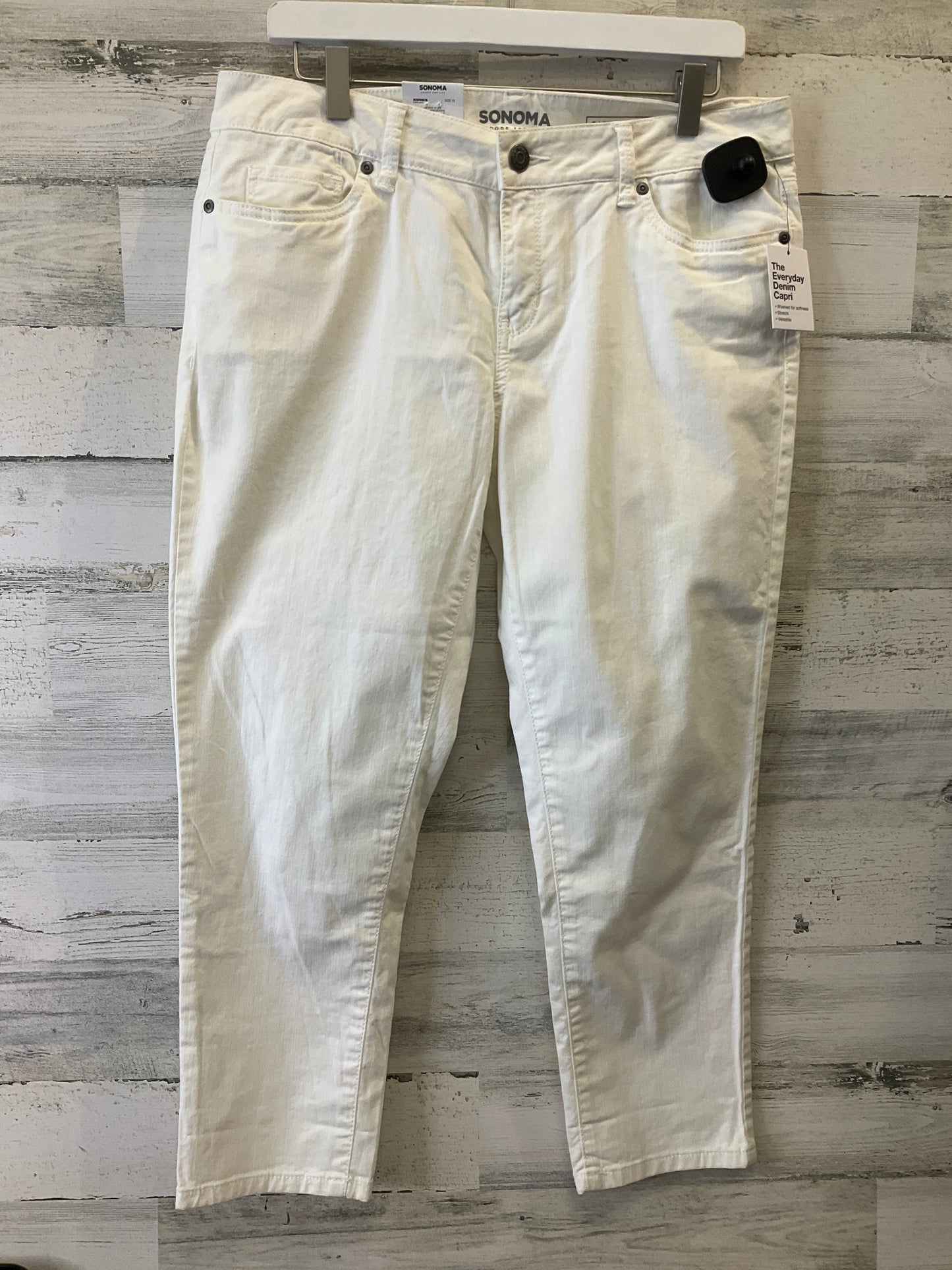 White Capris Sonoma, Size 12