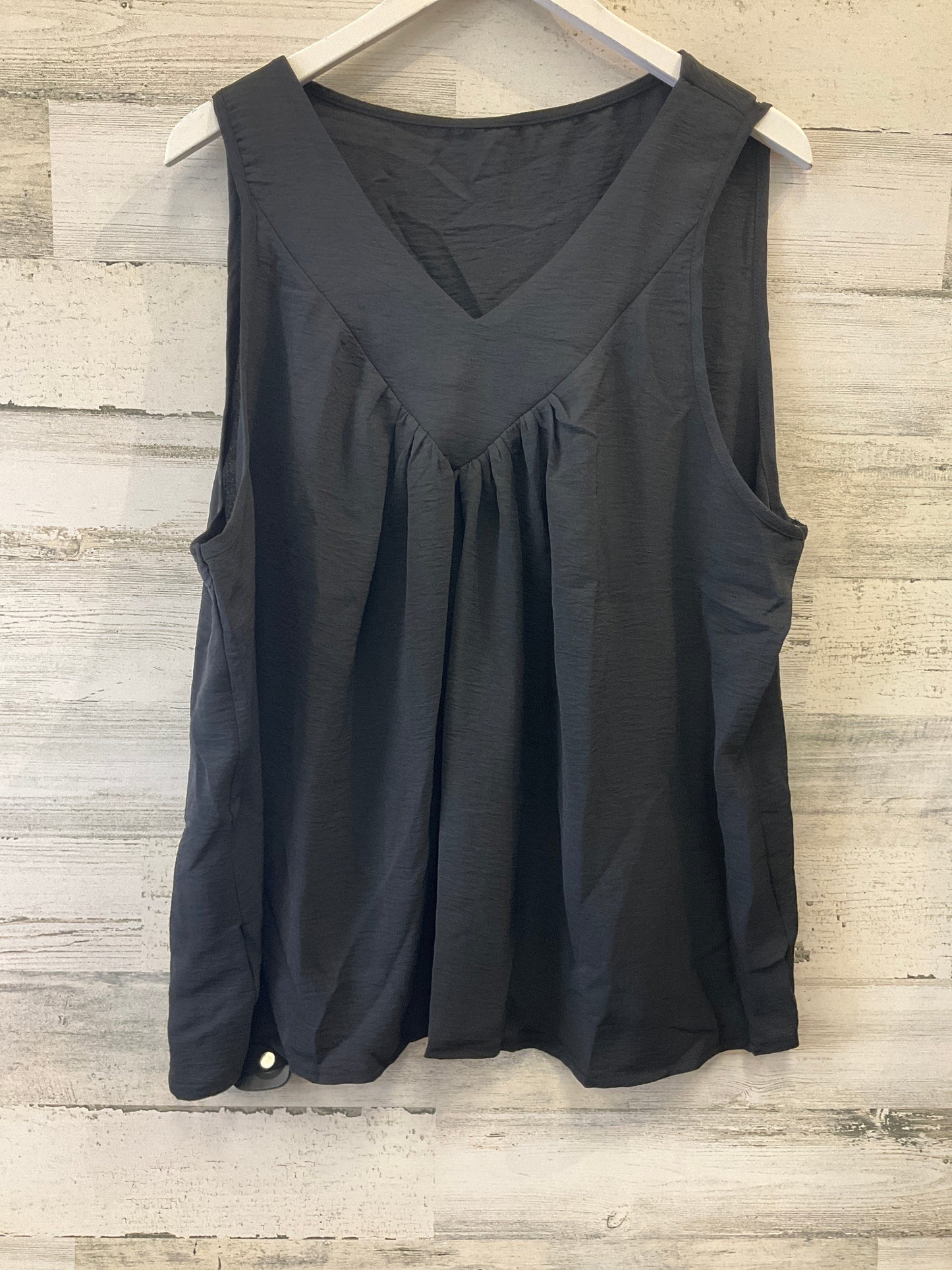 Black Top Sleeveless Shein, Size 3x