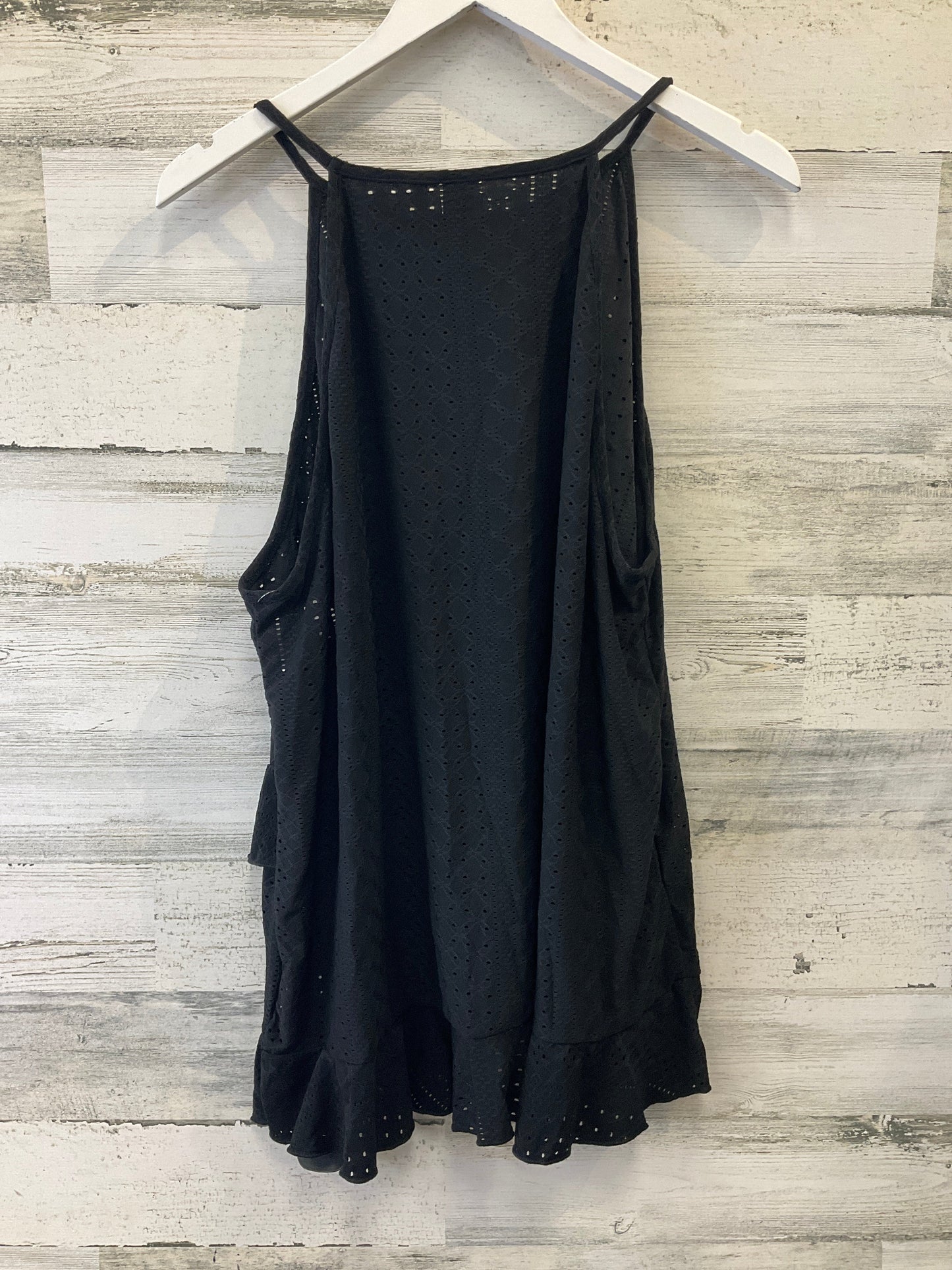 Black Top Sleeveless Shein, Size 3x