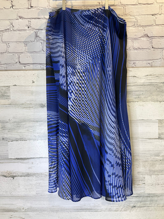 Blue Skirt Maxi Cj Banks, Size 22