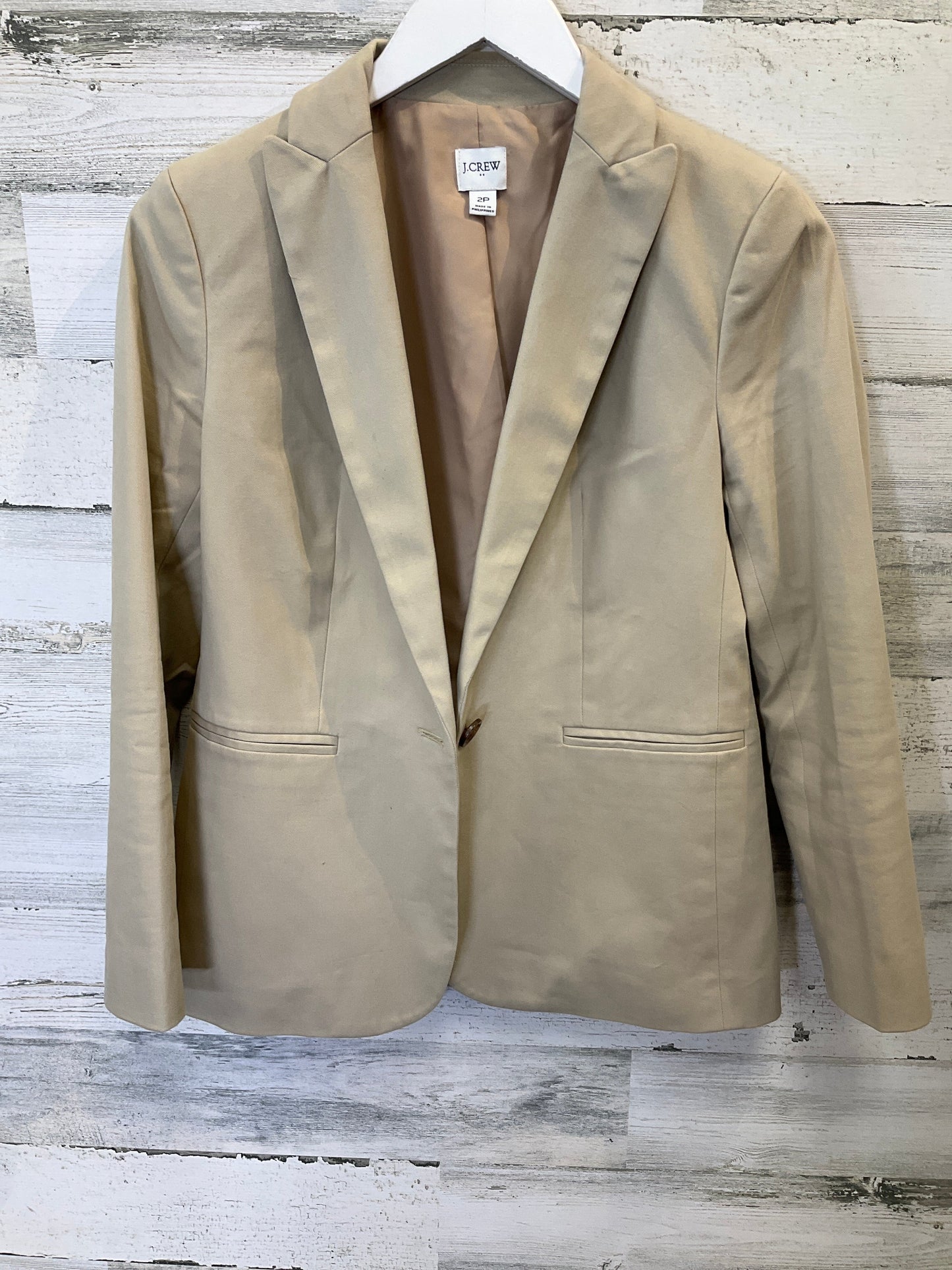 Beige Blazer J. Crew, Size Petite   S