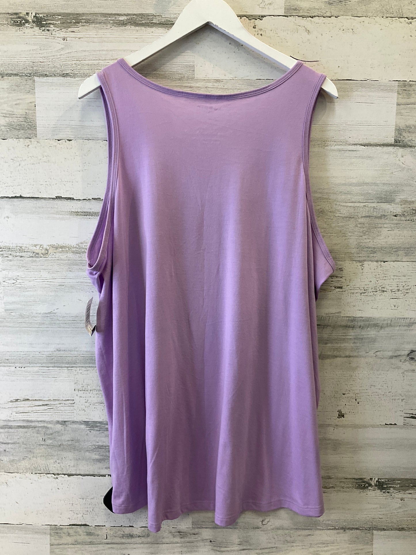 Purple Top Sleeveless Torrid, Size 4x