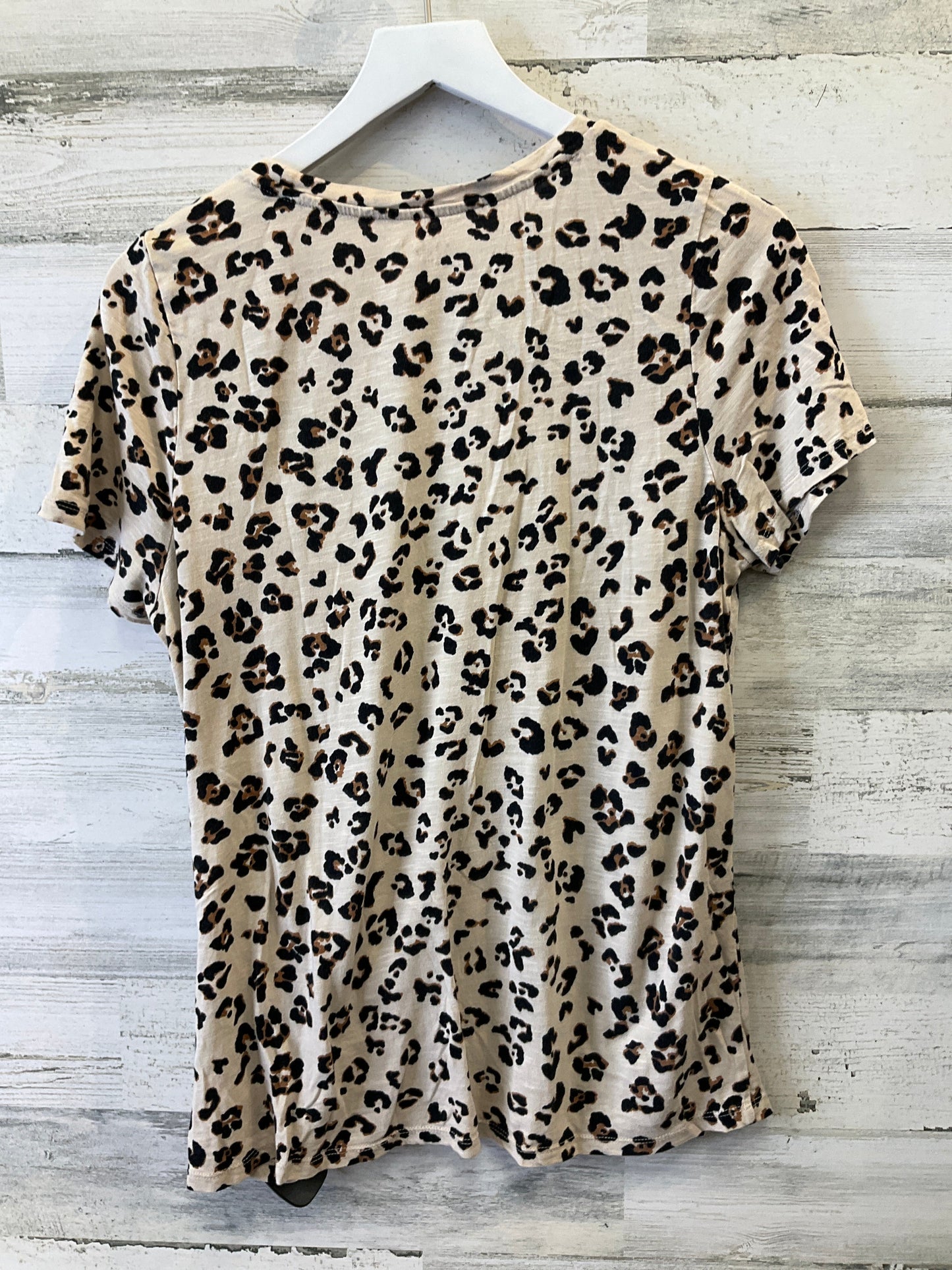 Camouflage Print Top Short Sleeve Maurices, Size Xl
