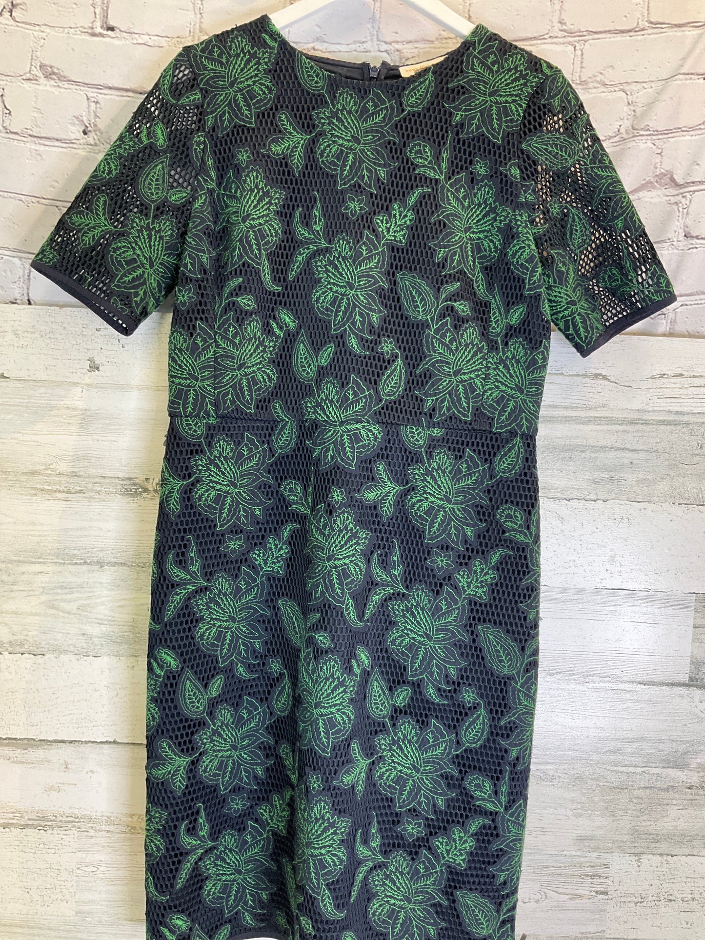 Dress Casual Midi By Tory Burch In Green, Size: M