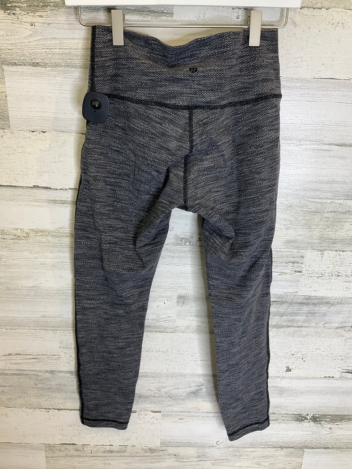 Athletic Capris By Lululemon In Grey, Size: S