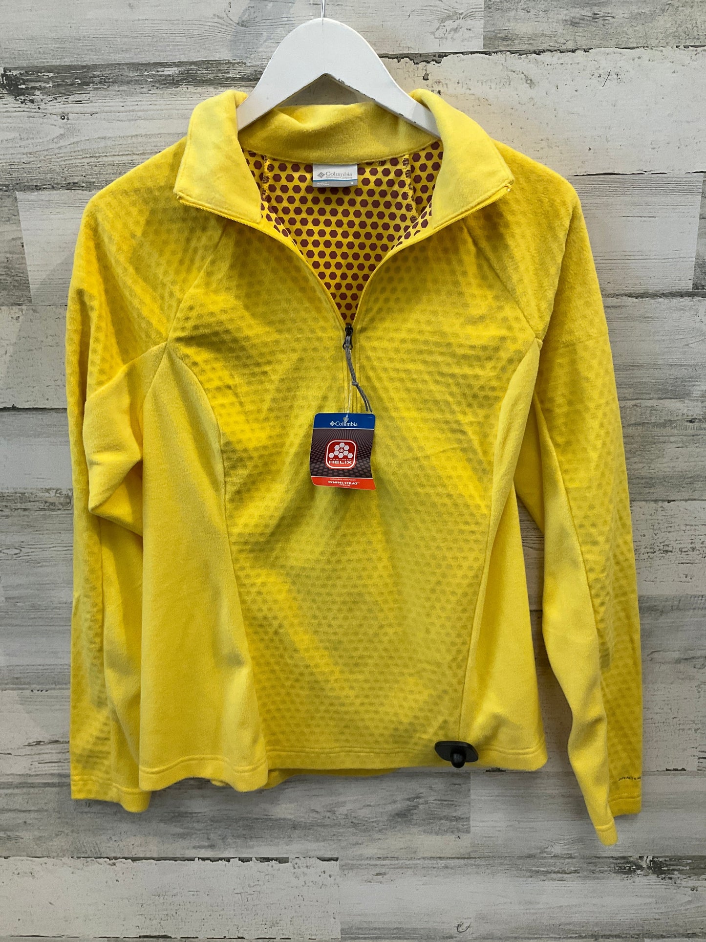 Athletic Fleece By Columbia In Yellow, Size: S