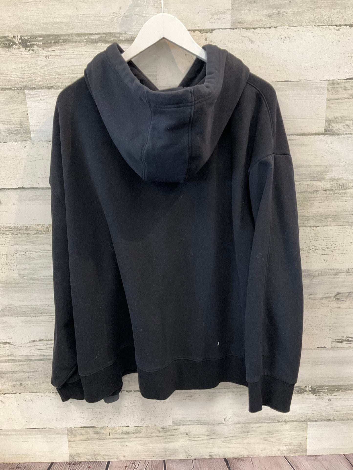 Athletic Sweatshirt Hoodie By Athleta In Black, Size: 3x