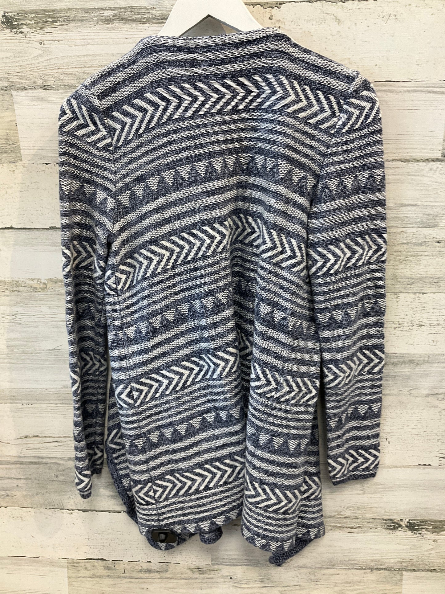 Cardigan By Lucky Brand In Blue, Size: M