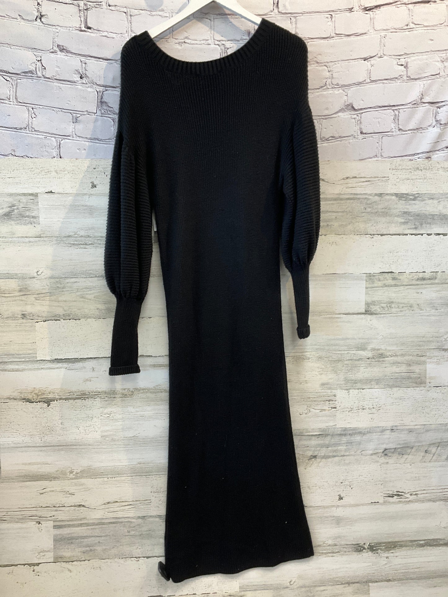 Dress Casual Maxi By Express In Black, Size: S