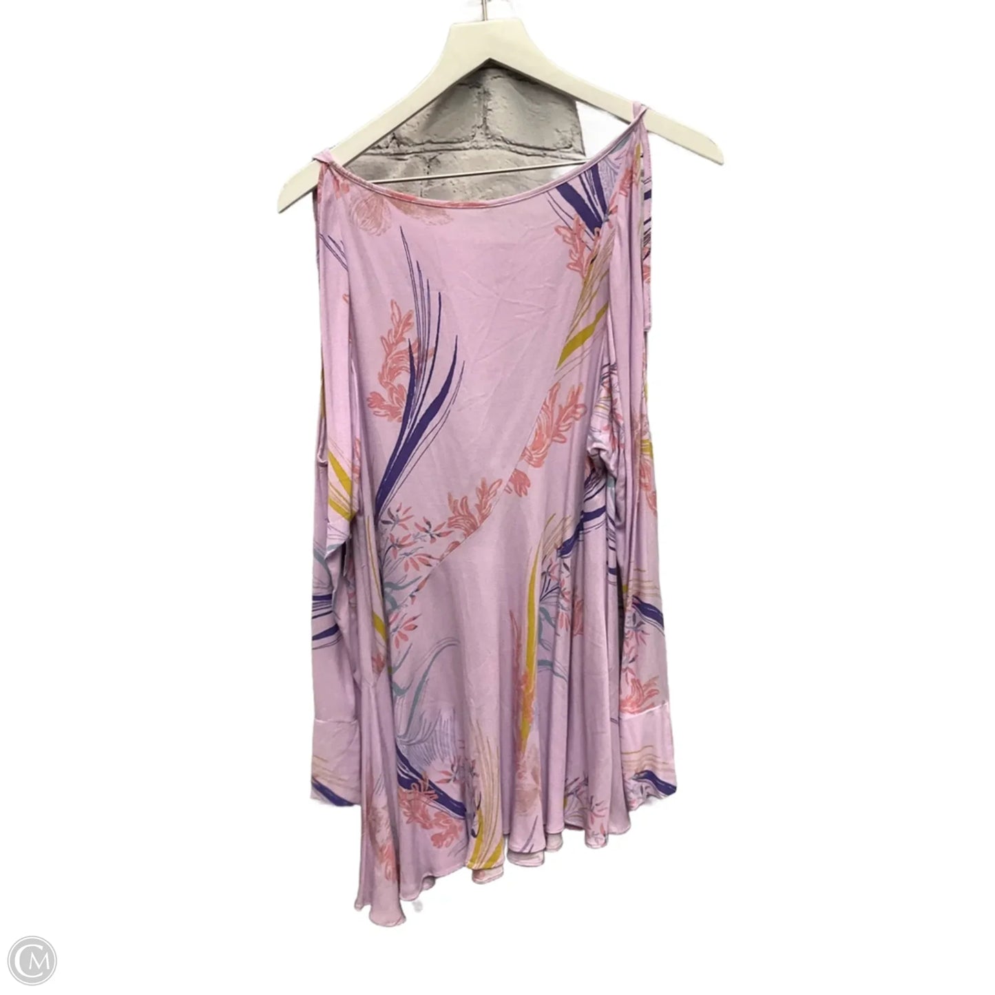 Top Long Sleeve By Free People In Purple, Size: Xs