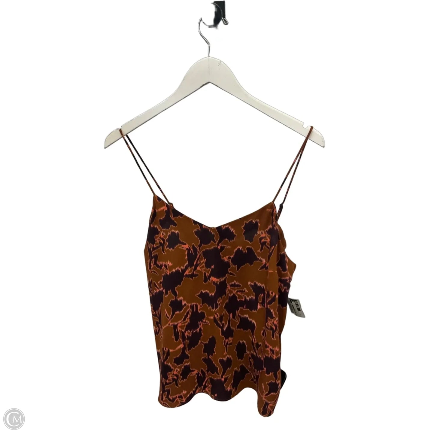 Top Sleeveless By Nine West In Brown, Size: M