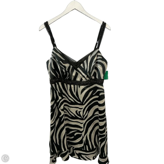Dress Casual Midi By White House Black Market In Black, Size: L