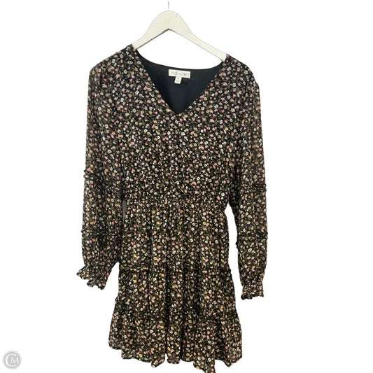 Dress Casual Short By She + Sky In Floral Print, Size: M