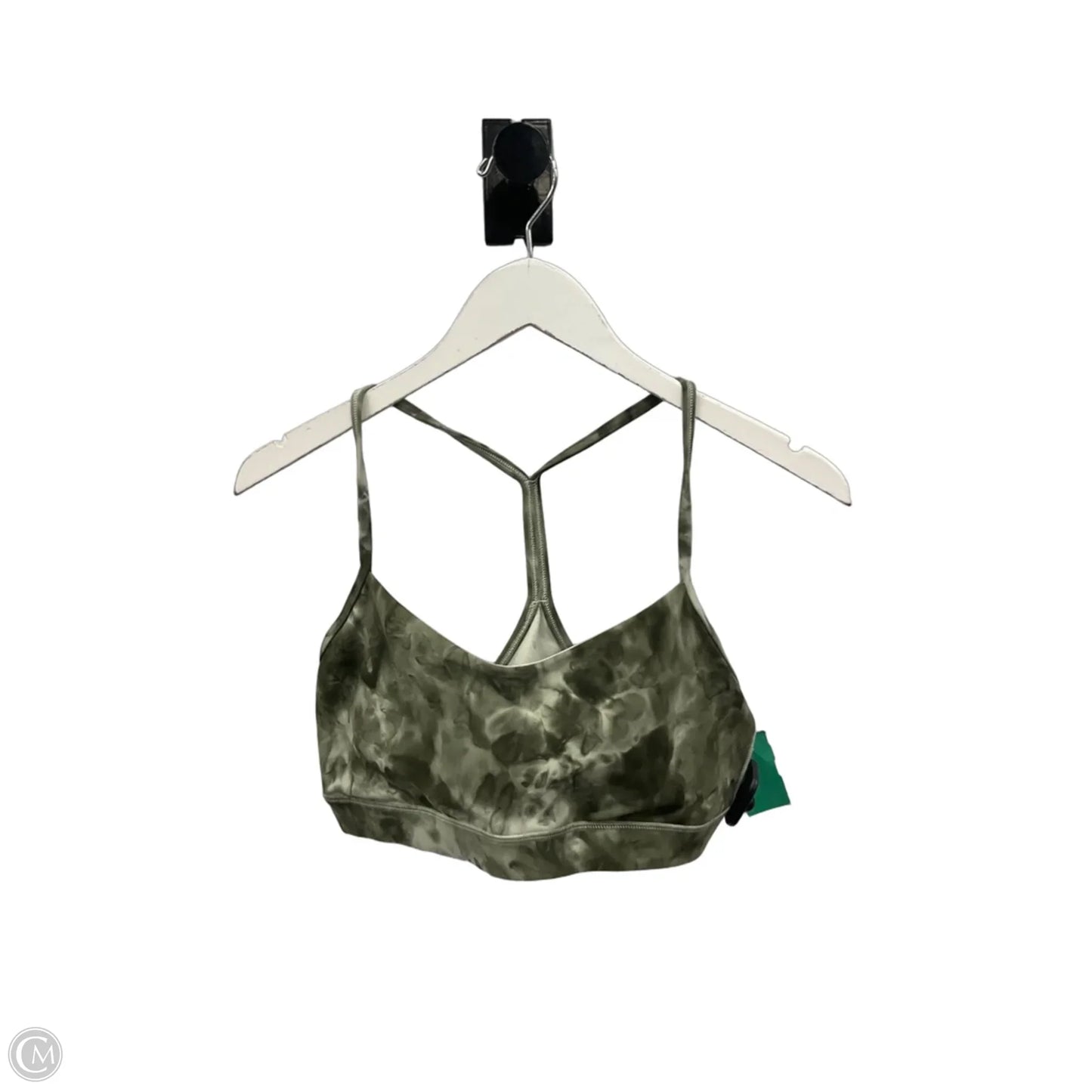 Athletic Bra By Lululemon In Green, Size: 12