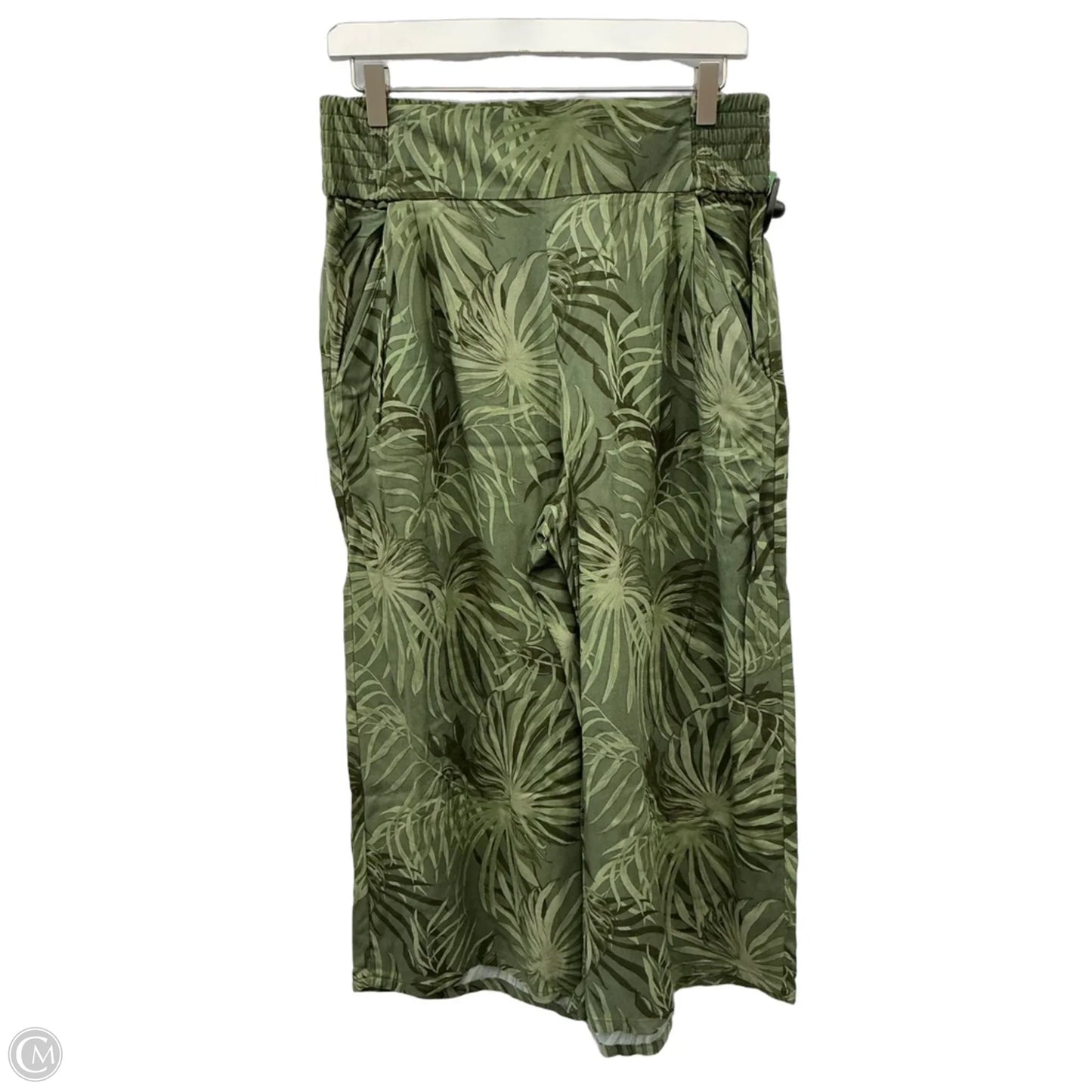 Pants Cropped By Time And Tru In Green, Size: 8