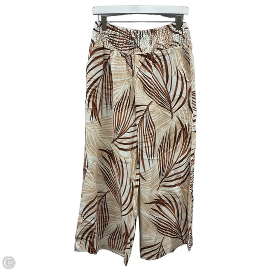 Pants Linen By Tahari In Beige, Size: L