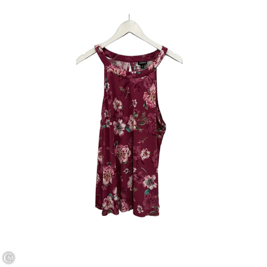 Top Sleeveless By Torrid In Purple, Size: 1x