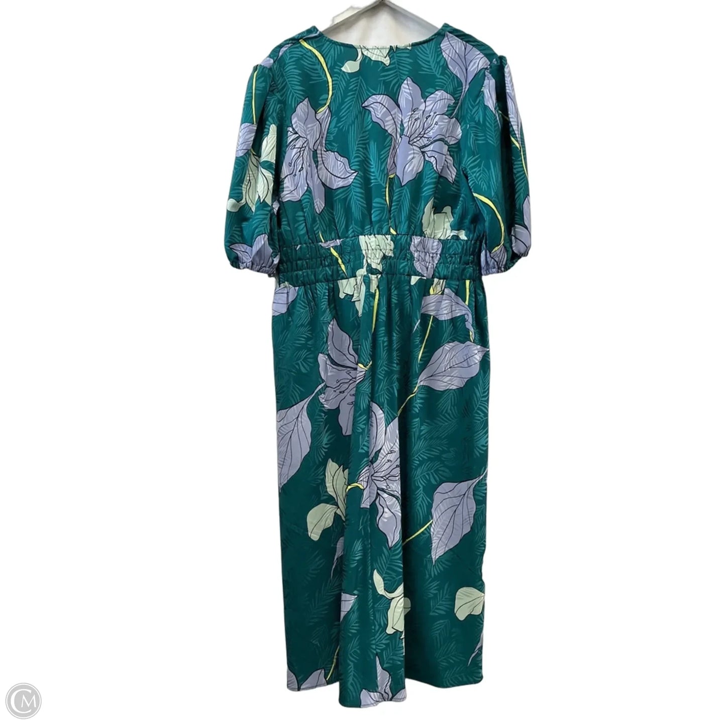 Dress Casual Midi By Sofia By Sofia Vergara In Green, Size: Xxl