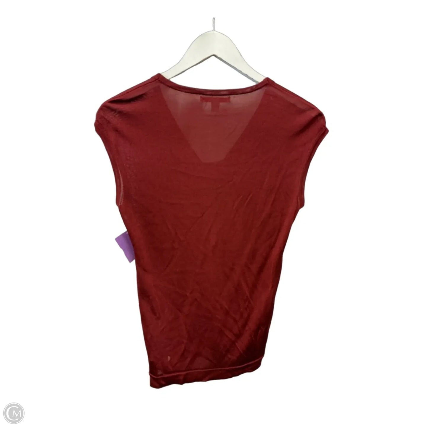 Top Sleeveless By Banana Republic In Brown, Size: M