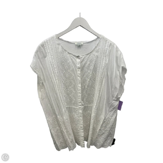 Top Sleeveless By Sundance In White, Size: Xxl