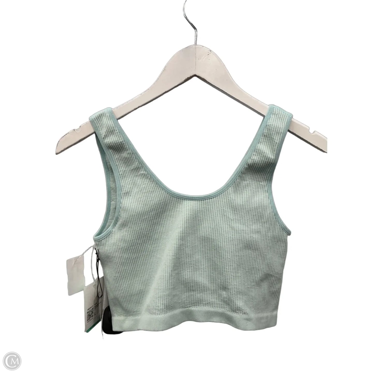 Athletic Bra By Forever 21 In Green, Size: L