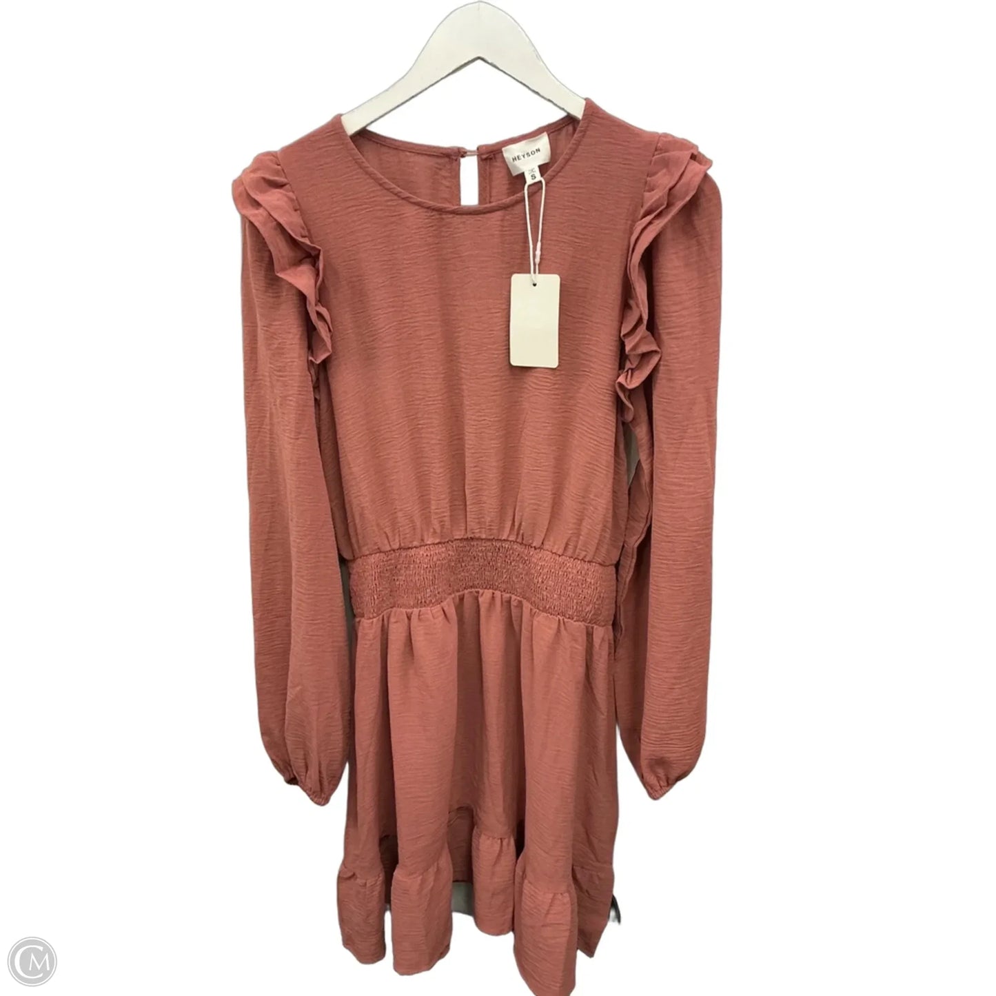 Dress Casual Midi By Heyson In Pink, Size: S