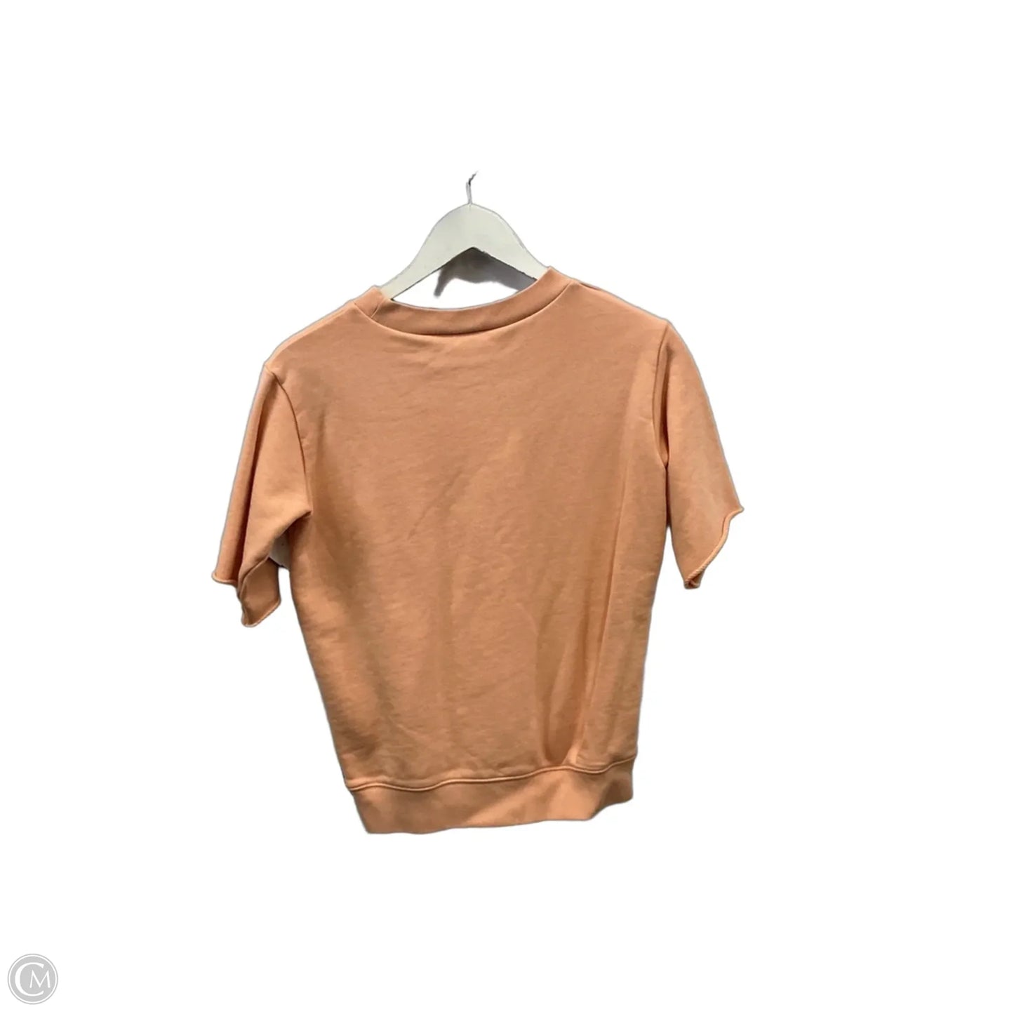 Sweatshirt Collar By J. Crew In Coral, Size: Xs