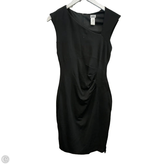 Dress Casual Midi By Cache In Black, Size: Xs