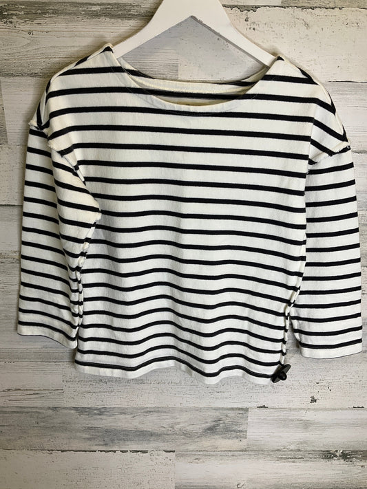 White Top Long Sleeve Madewell, Size Xxs